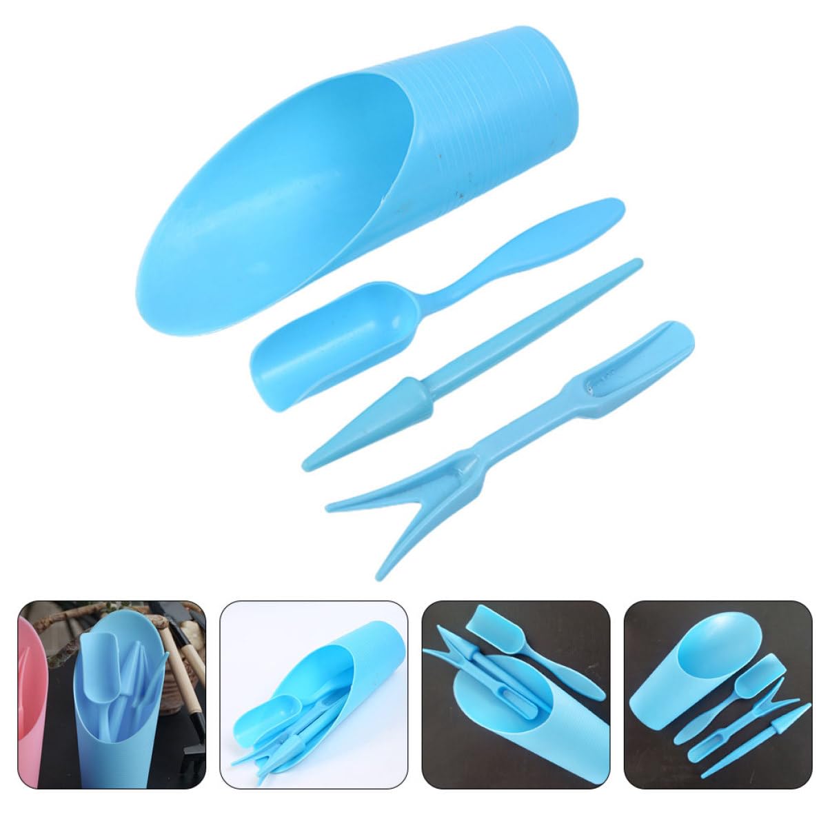 Gardening Tools Usa - 4 stks/set, Plastic Duurzaam Emmer schop