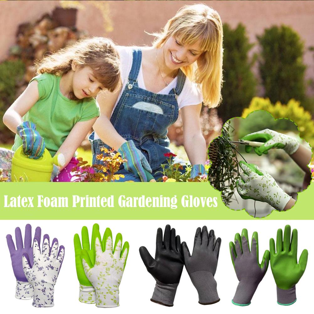 Garden Gloves Thorn Proof - Latexschuim bedrukte tuinhandschoenen voor tuinieren, landschap,