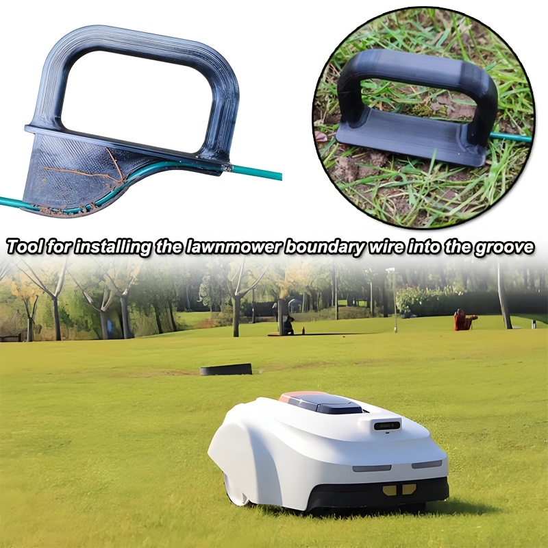 Gardening Tools Usa - 1Pc Universele Plastic Robotmaaier Begrenzingsdraad Insteektool