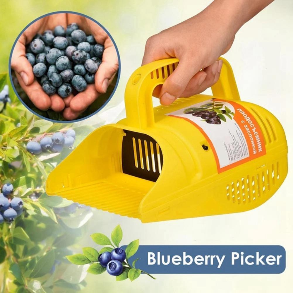 Gardening Tools Basket - Draagbare bosbessenplukker, lichtgewicht tuinbesoogstmachine met kamtanden,