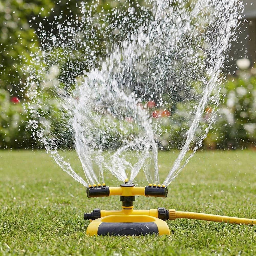 Gardening Tools Water - 360-graden automatische roterende sproeier met basis,