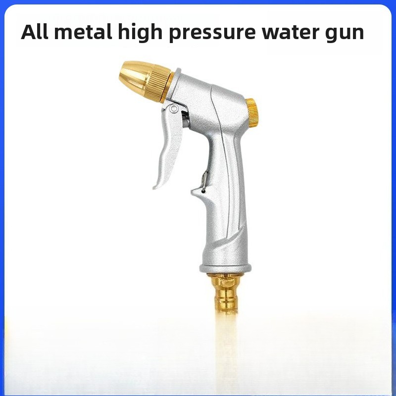 Gardening Tools Water - Hogedrukwassproeier metaal messing spuitmond tuinslang gazon