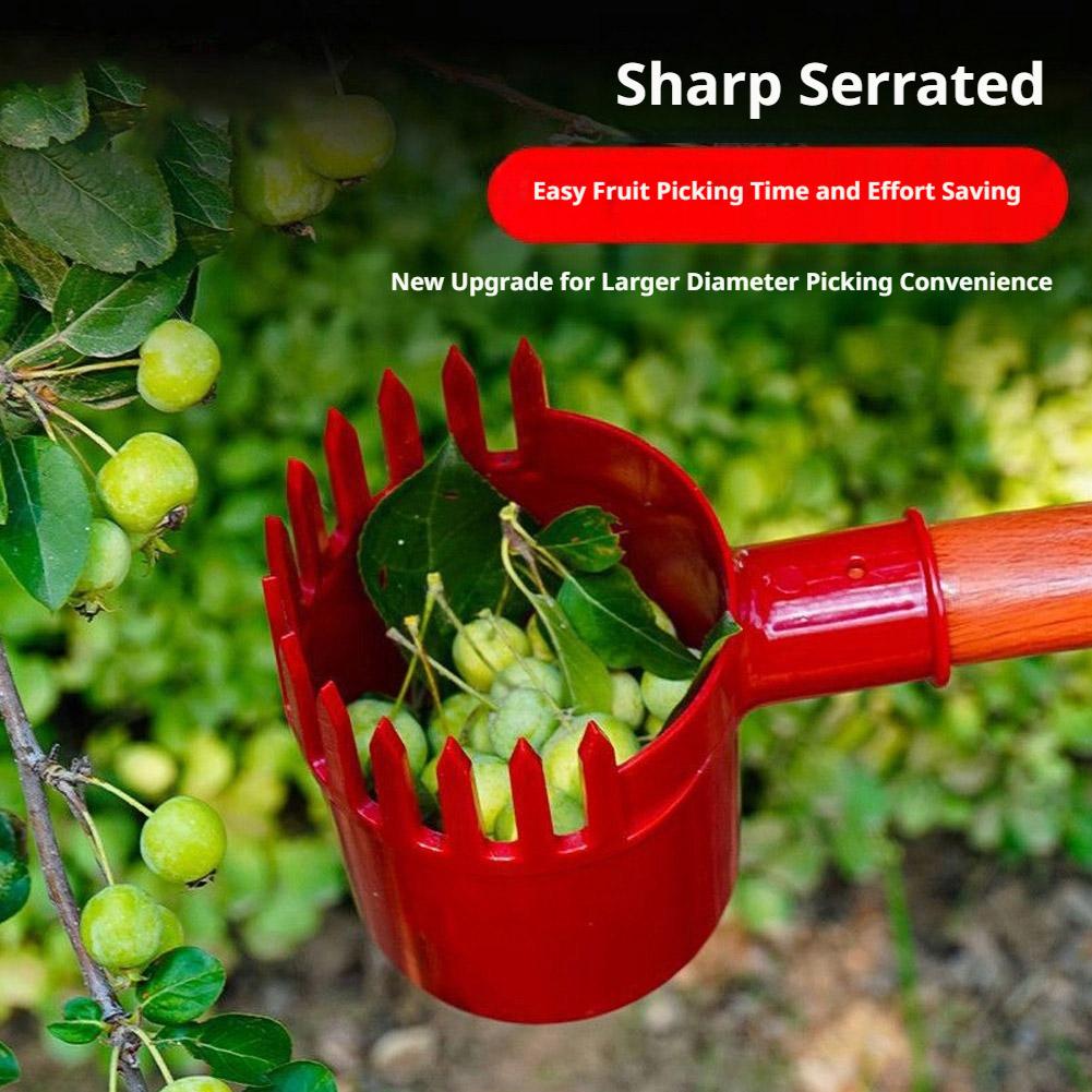 Gardening Tools Basket - Fruitplukker Gereedschap Draagbare mandkop Hoge boomplukker
