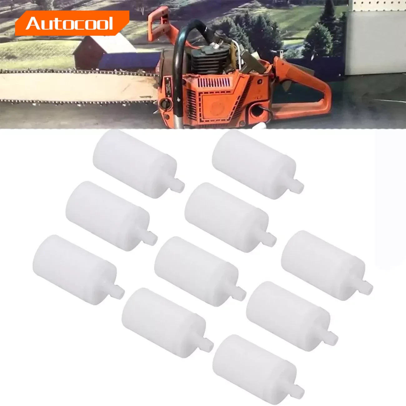 Husqvarna Chainsaw 440 - 10 STKS Kettingzaag Brandstoffilters 5mm/6mm Voor