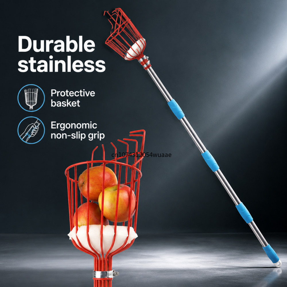 Gardening Tools Basket - 1 set fruitplukker, verstelbare diepte mand,
