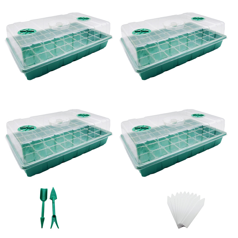 4 Pak Van 40 Roosters Zaad Sta - Seed Starter Trays recensie en prijs
