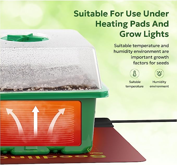 4 Pak Van 40 Roosters Zaad Sta - Seed Starter Trays recensie en prijs