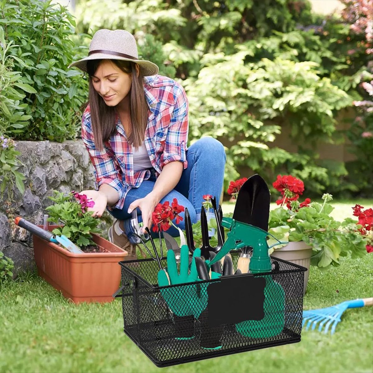 BHBL Tuin Gereedschapsmand Mes - Gardening Tools Basket recensie en prijs