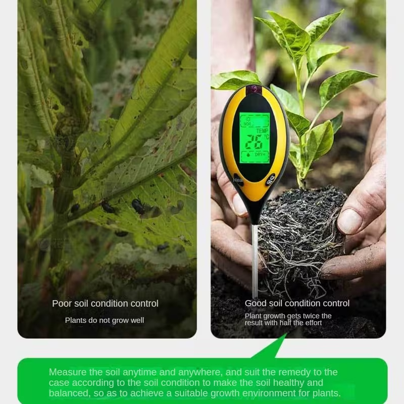 4-in-1 Bodemvochtmeter – Multi - Soil Ph Meter recensie en prijs