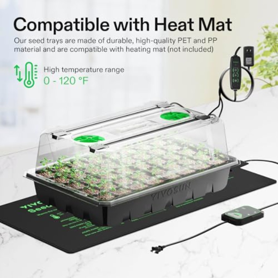 6-pack zaadstartbakjes voor bi - Seed Starter Trays recensie en prijs