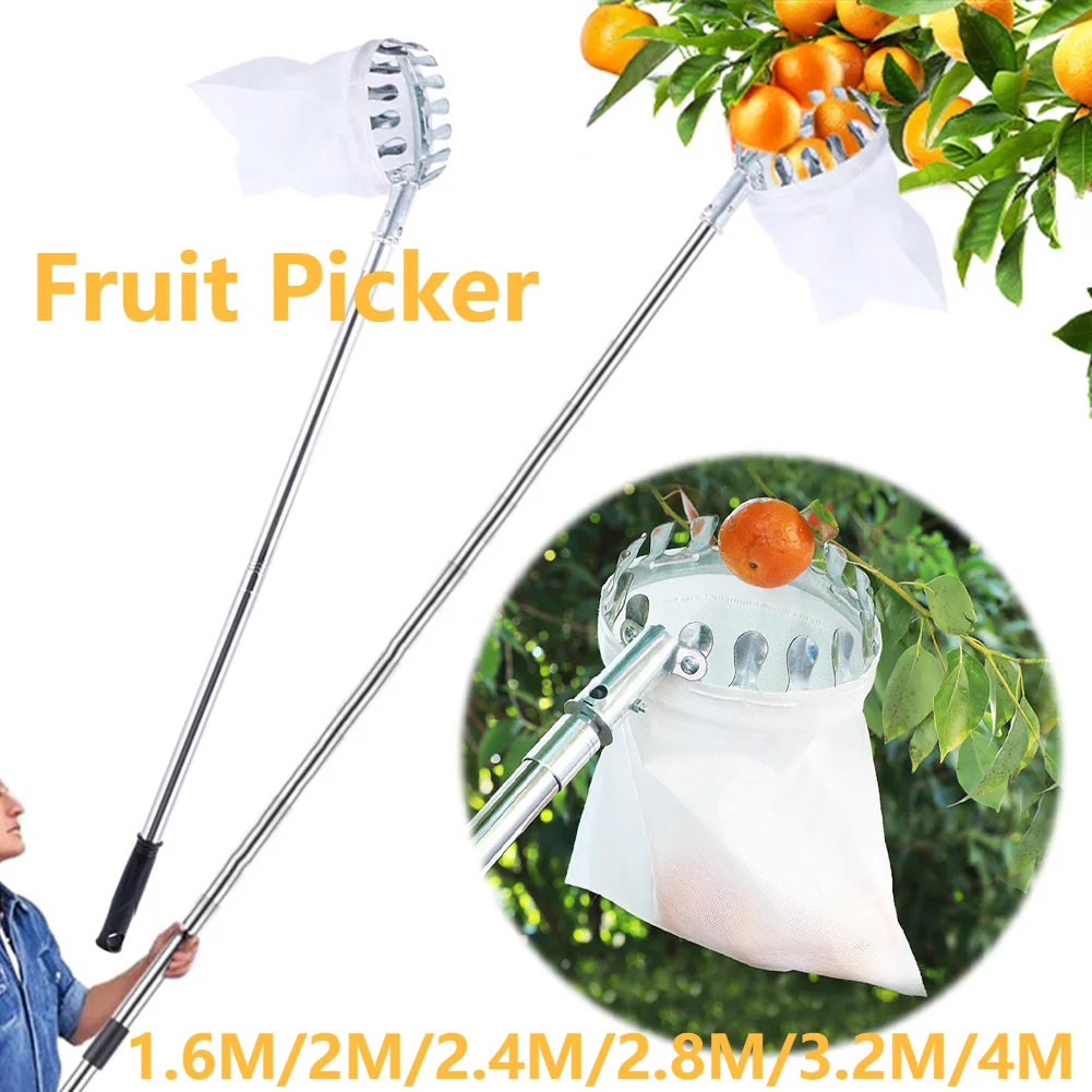 1.6-4M Fruit Picker Tool Metal - Gardening Tools Basket recensie en prijs