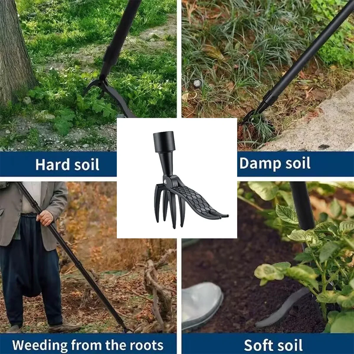 Stand Up Weed Puller Tool met  - Gardening Tools Usa recensie en prijs