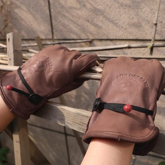 Koeienhuid lederen handschoene - Garden Gloves Thorn Proof recensie en prijs