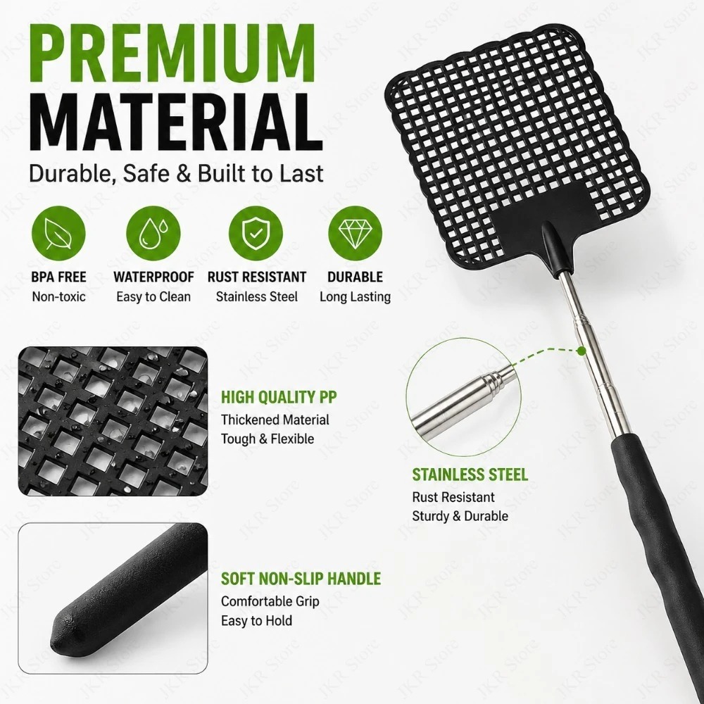 Zwarte vliegenmepper 1/2/5-pac - Gardening Tools Uses recensie en prijs