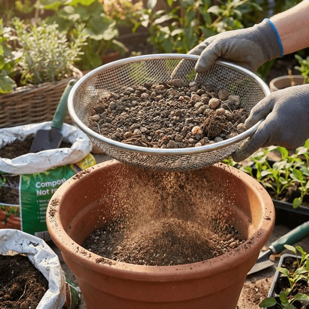 4/6/8 MM Tuinvloerzeef Mesh Ma - Gardening Tools Basket recensie en prijs