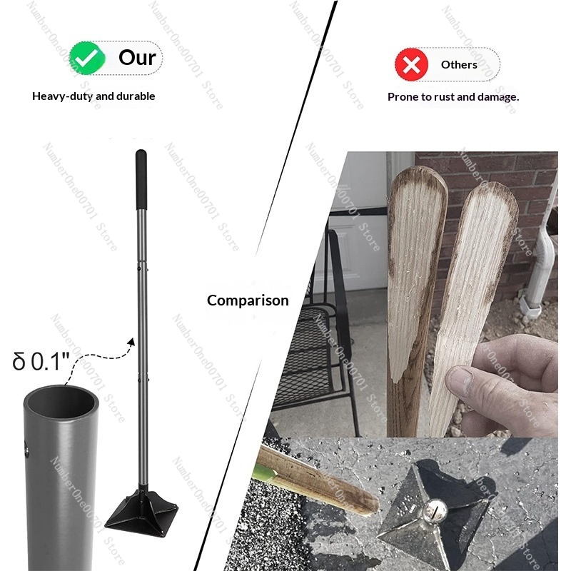 Afneembare stalen tuinstamper, - Gardening Tools Uses recensie en prijs