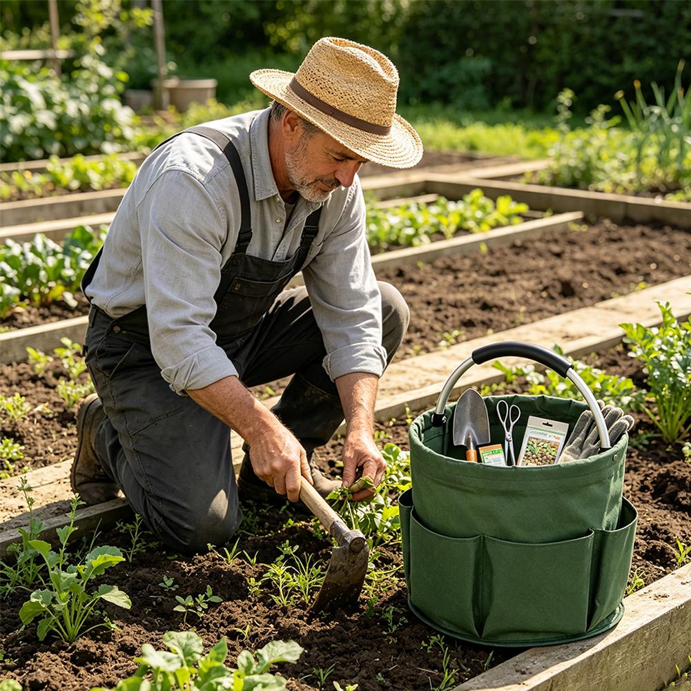 Grote capaciteit opbergemmer m - Gardening Tools Basket recensie en prijs