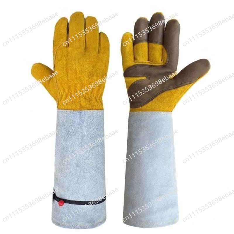 Lange koeienhuid tuinhandschoe - Garden Gloves Thorn Proof recensie en prijs