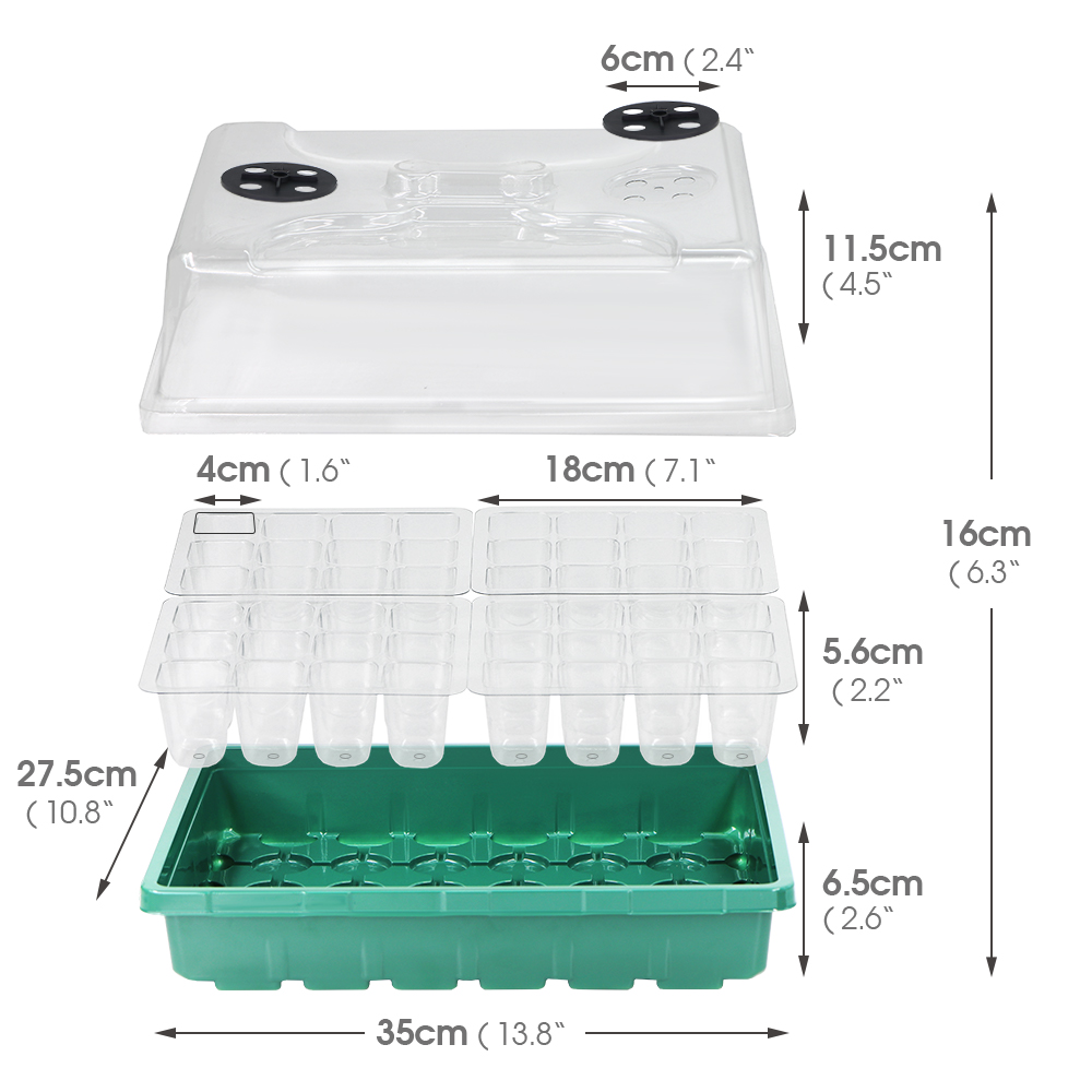 Warme Zaailingen Doos Verwarmi - Seed Starter Trays recensie en prijs