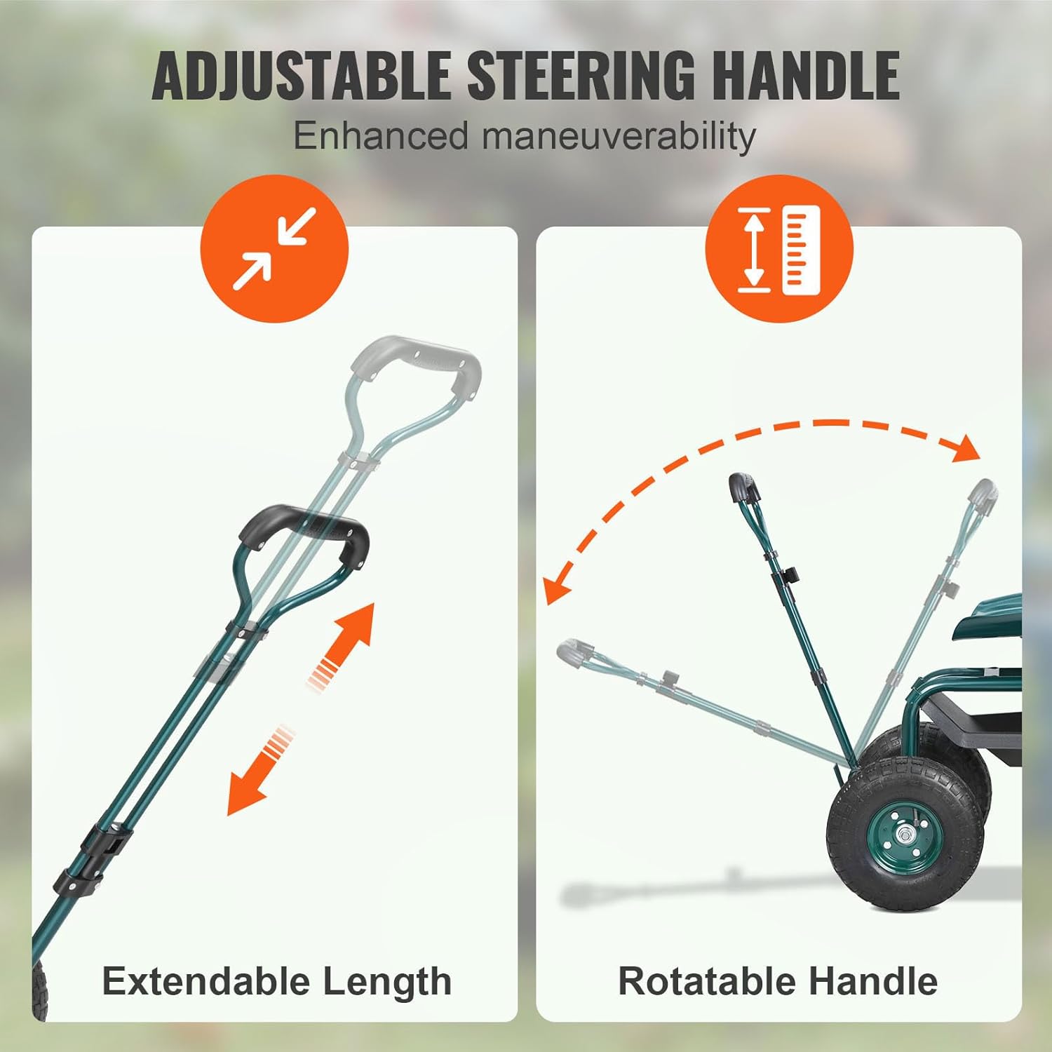 Tuinwagen met wielen en werkzi - Gardening Tools Uses recensie en prijs
