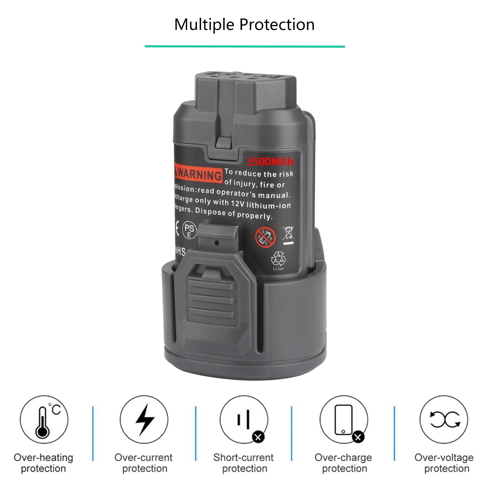 voor AEG 12V-batterij 3,5 Ah l - Gardening Tools Used recensie en prijs
